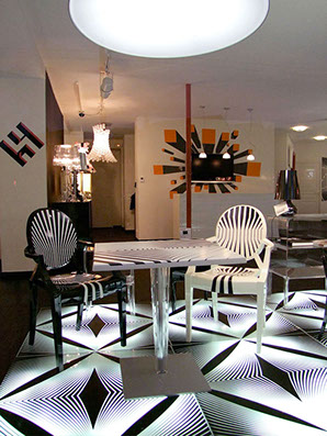exposition design murale biennale de design saint-étienne boutique kartell guillaume klein