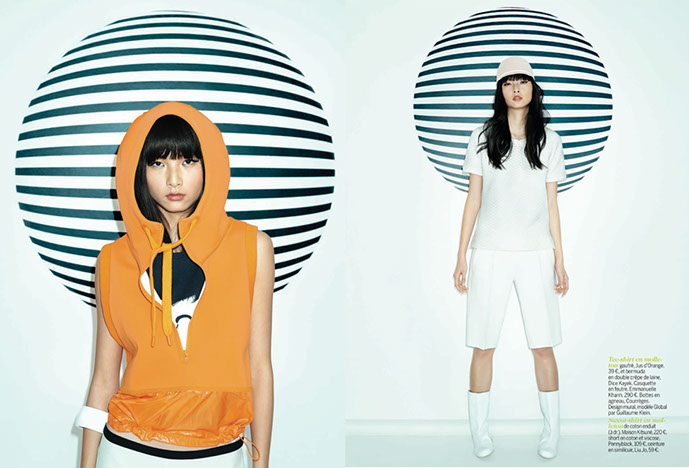 mise en situation de sticker offthewalls guillaume klein pour le magazine cosmopolitain