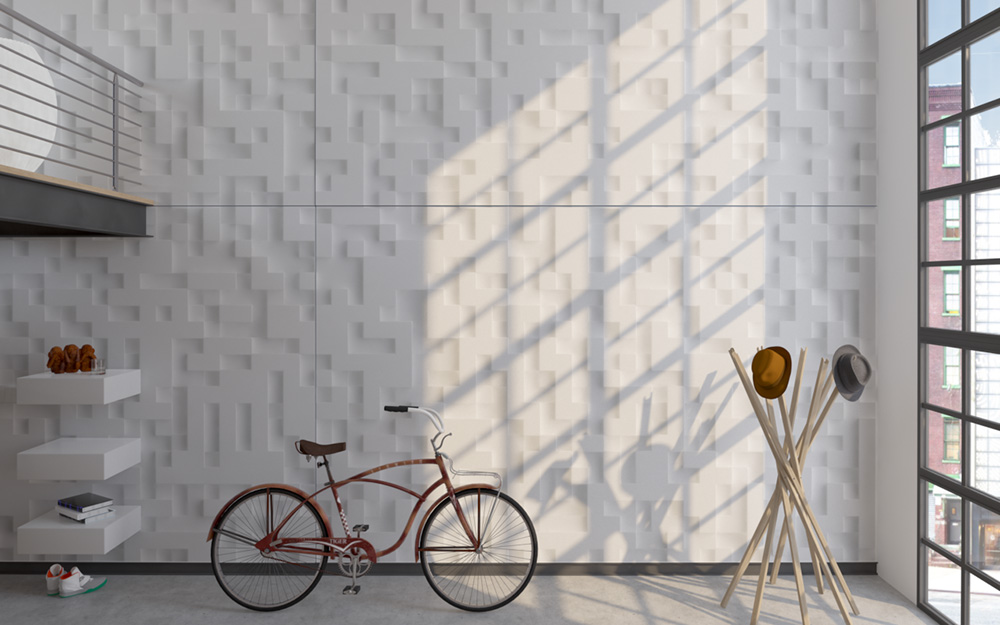 anamorphose réalisée par guillaume klein pour le parfum cube lacoste live