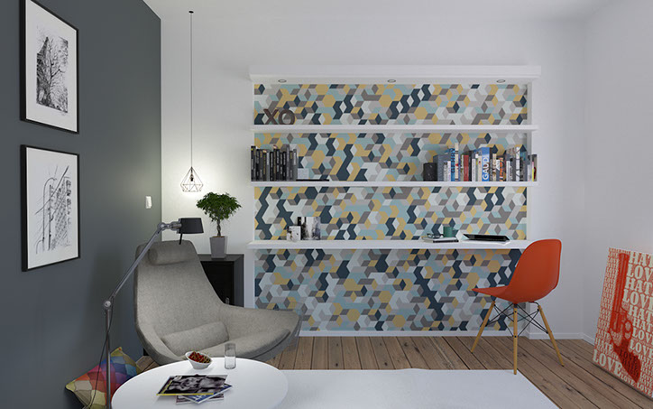 modèle de sticker porte manteaux off the walls guillaume klein