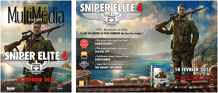 publicité Juste for games image de synthèse guillaume klein