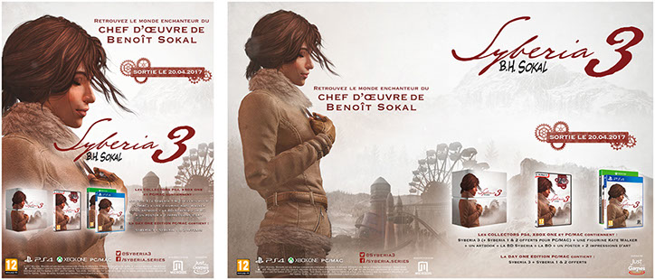 publicité Juste for games image de synthèse guillaume klein