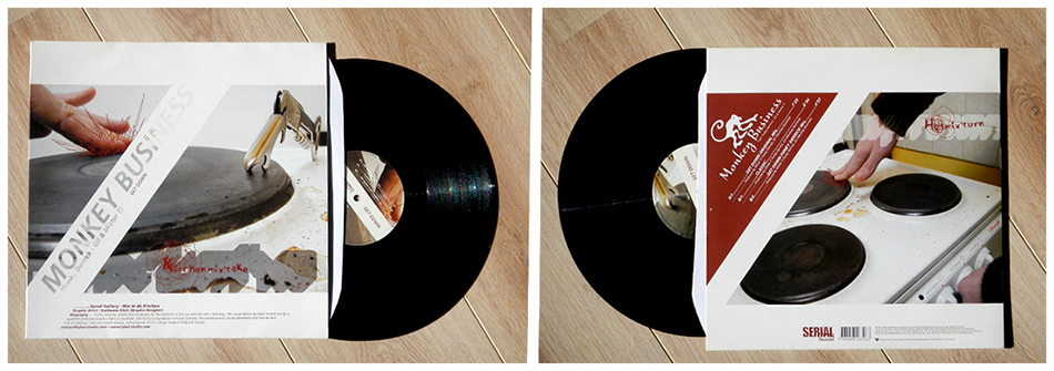 pochette vinyle réalisée par guillaume klein